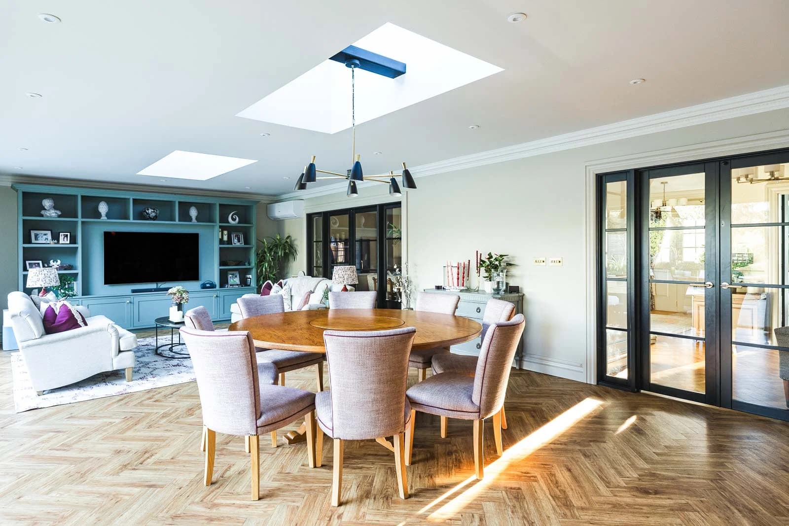 Living Room Doors & Floor Replacement