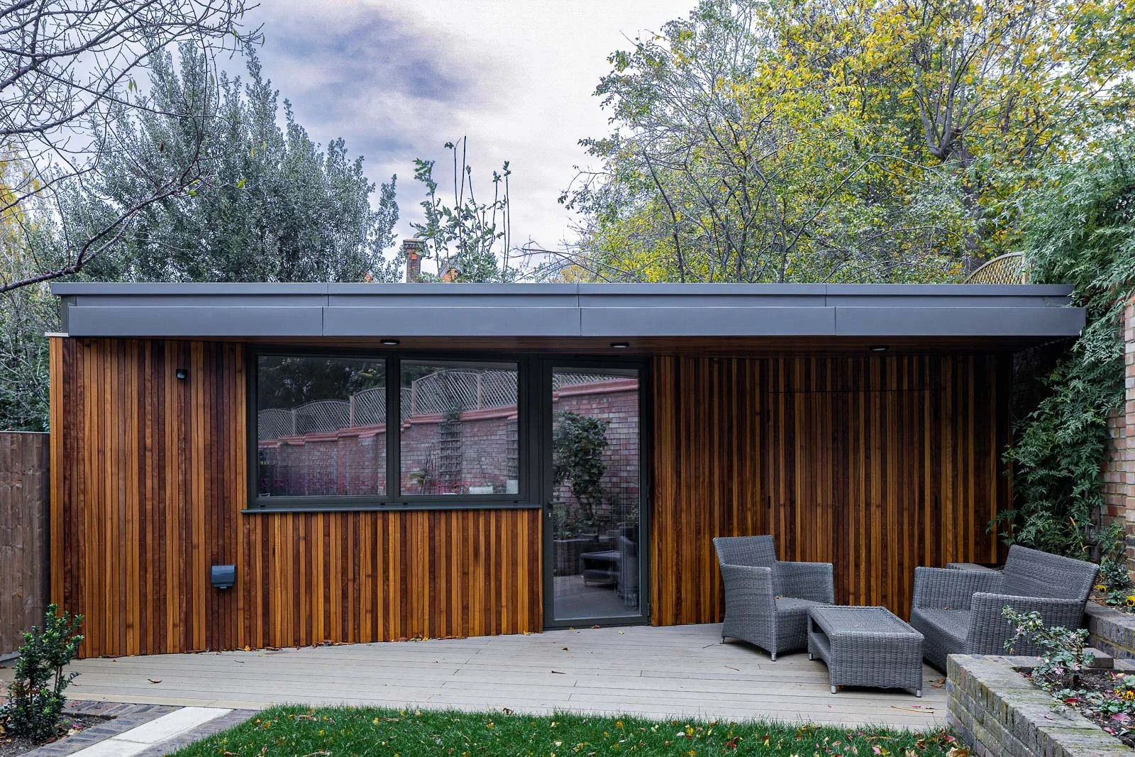 Modern Cedar Garden Studio